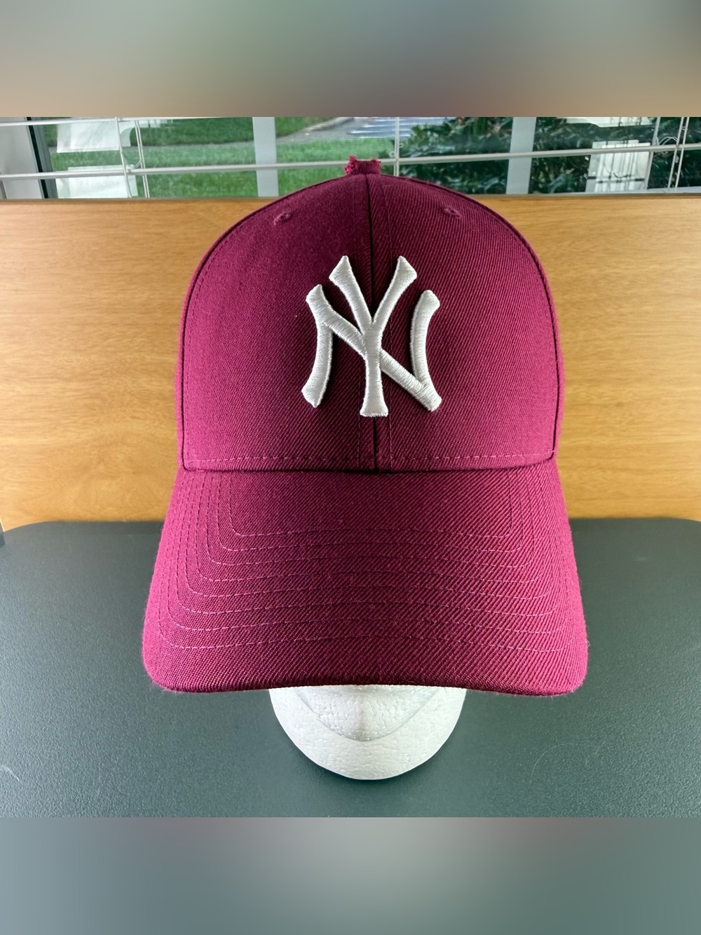 New York Yankees Burgundy Red ‘47 Brand Adjustable Baseball Adult OSFA Hat Cap